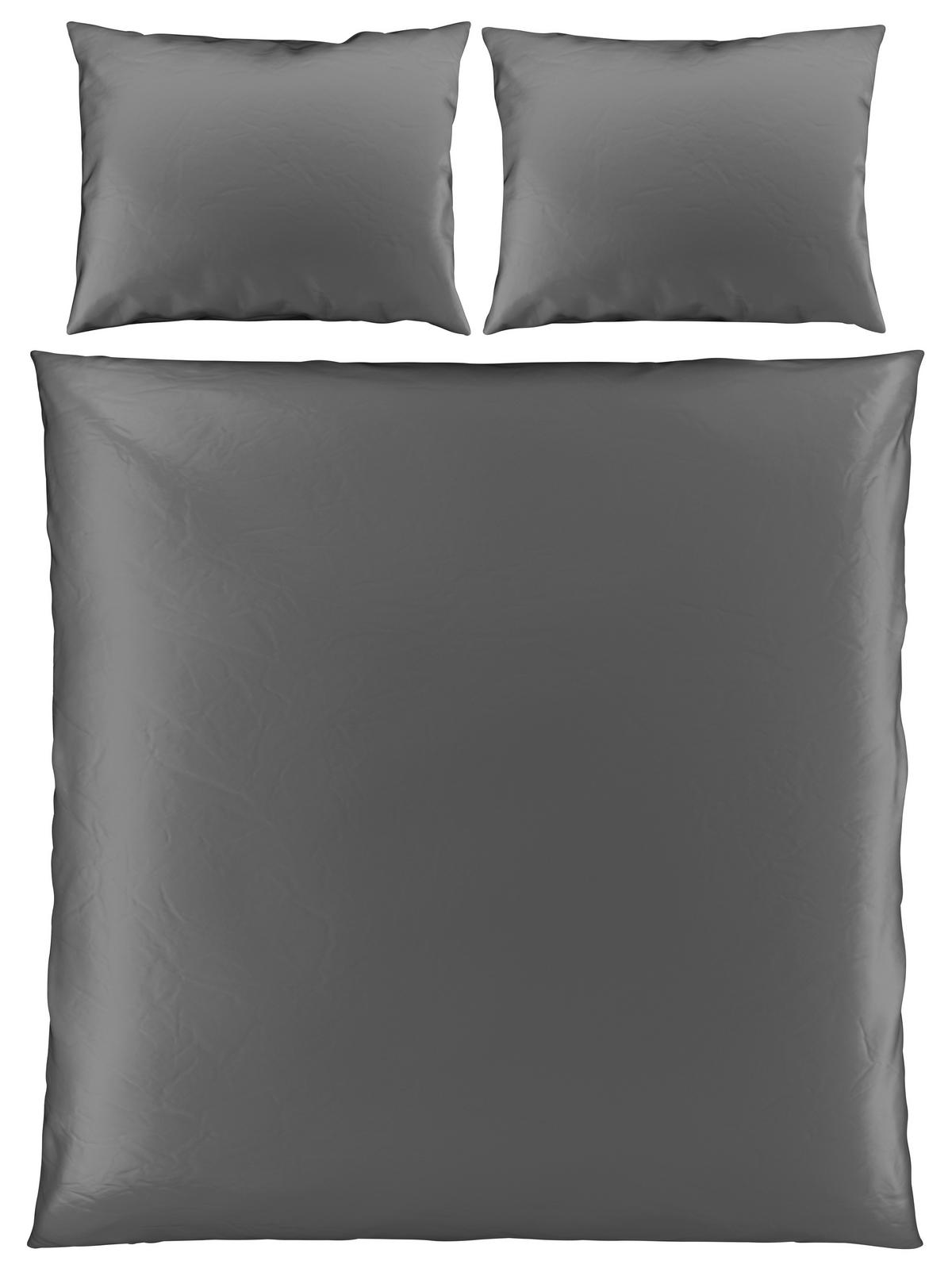 POVLEČENÍ VICTORIA XXL - antracitová, Moderní, textil (200/220cm) - Mömax
