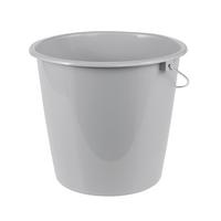 Eimer Erik 10l - Grau, Kunststoff (28,5/0/26cm)