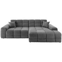 Ecksofa Bosco Anthrazit S: 301x152 cm - Anthrazit/Schwarz, MODERN, Textil (301/152cm) - Livetastic