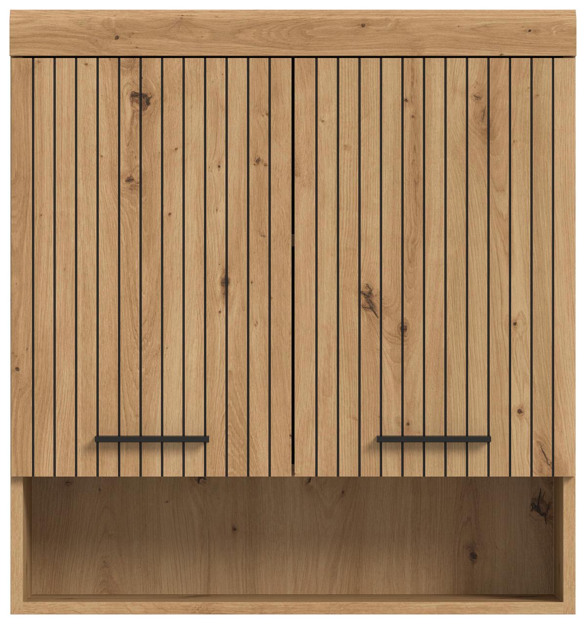 Hängeschrank Scout Eiche Artisan Dekor B: 74cm - Eiche Artisan, Trend, Holzwerkstoff (74/79/24cm) - MID.YOU