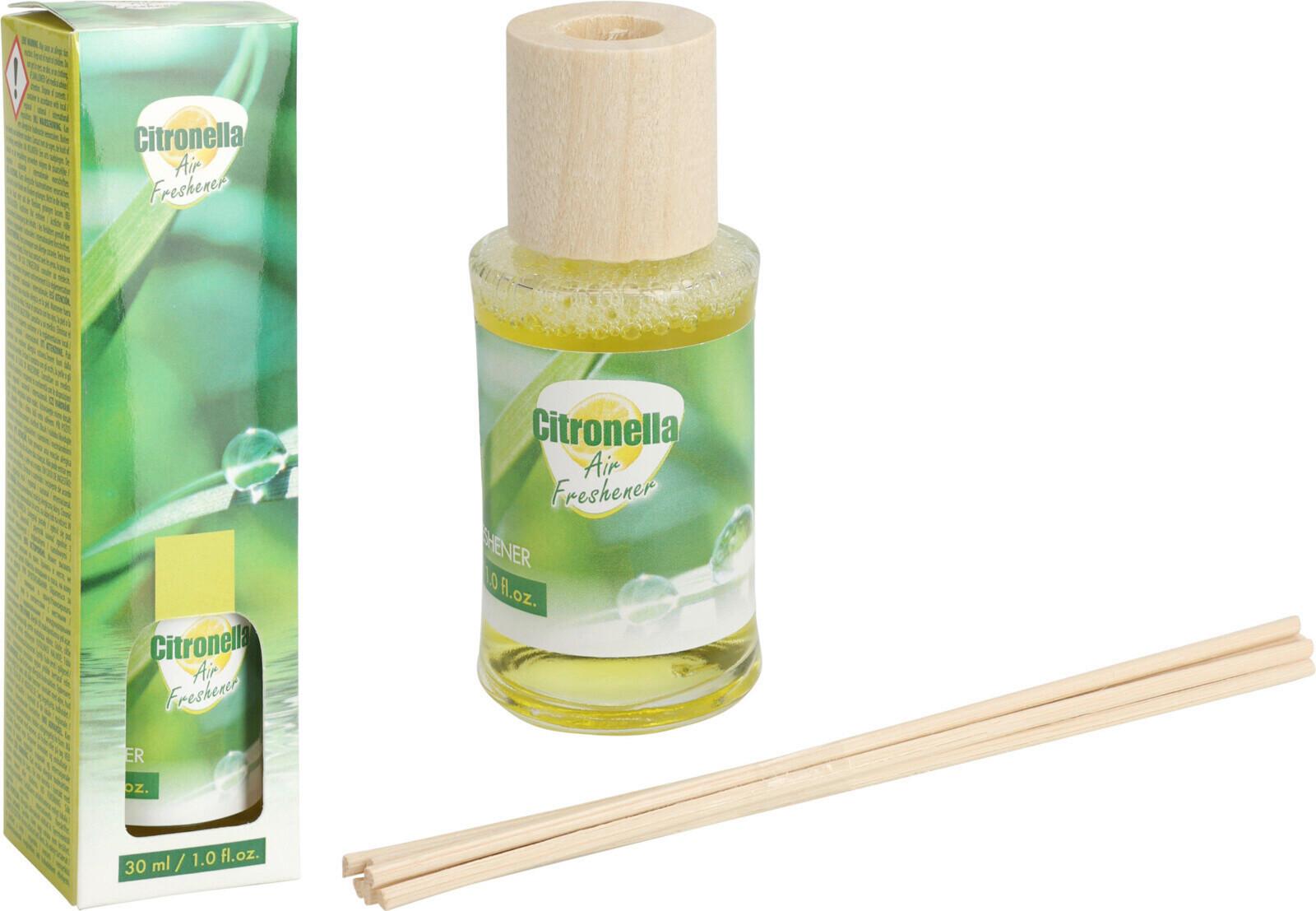 Szobaillatosító Citronella - sárga, Üveg (0,03l)