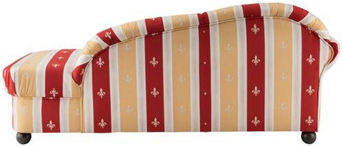 Ottomane Torello Rot - Wengefarben/Rot, KONVENTIONELL, Textil (86/84/190cm) - Livetastic