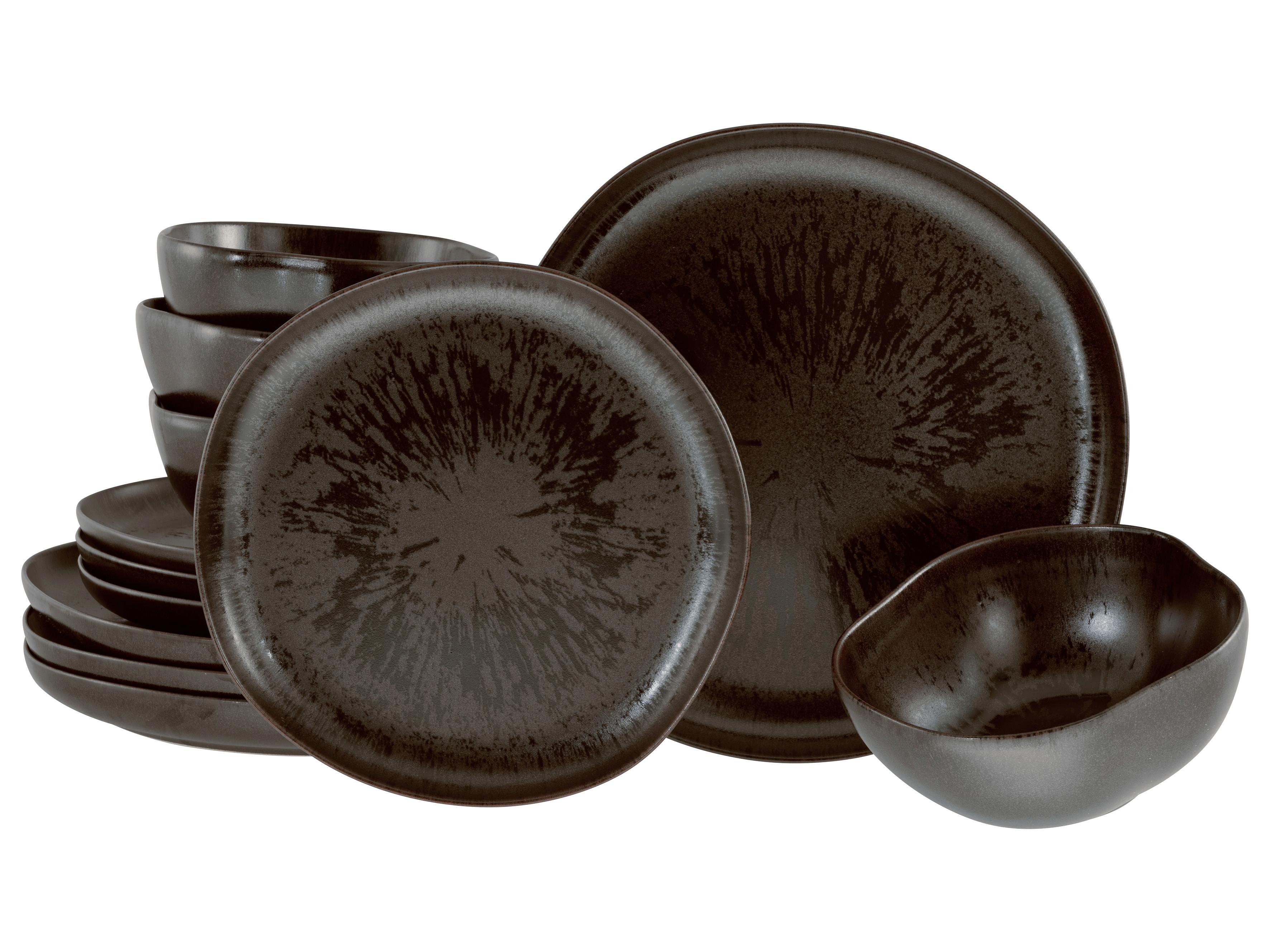 Tafelservice 21249 Natura Organic Rusty - Trend, Keramik - Creatable