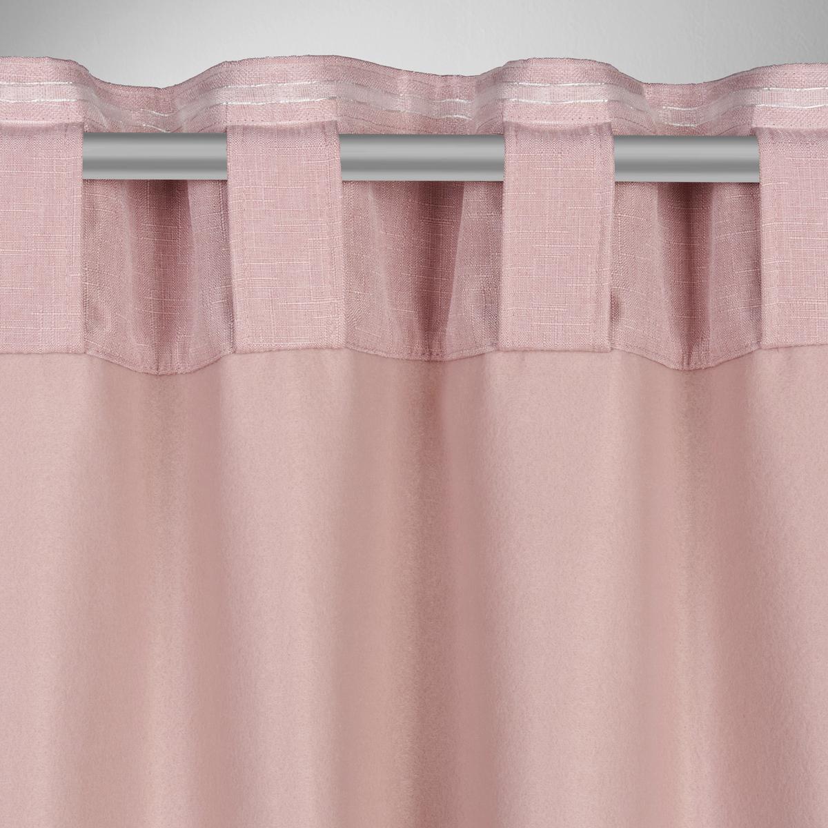 TERMOIZOLAČNÍ ZÁVĚS ANTON - růžová, textil (135/255cm) - Mömax