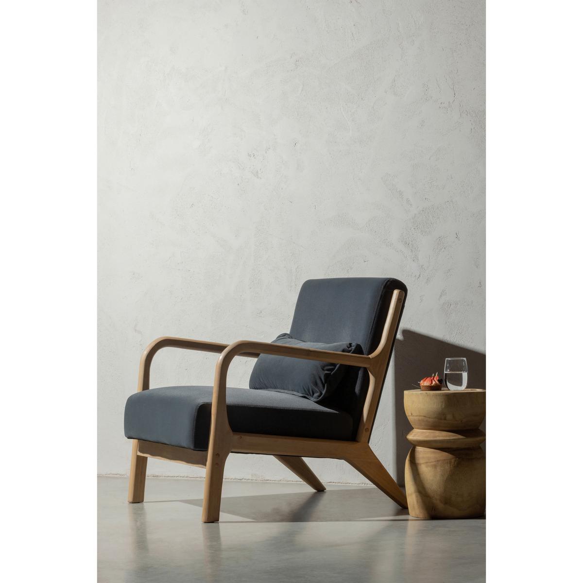 Beistelltisch Bikkel Naturfarben B: 28 cm - Naturfarben, Design, Holz (28/28/40cm) - Livetastic