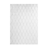 Teppich Grau, Weiß Vivica 225, BxL: 160x230 cm - Weiß/Grau, KONVENTIONELL, Textil (160/230cm)