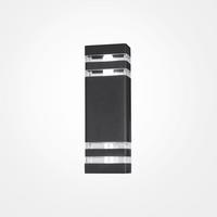 Außenwandleuchte Unter Den Linden - Schwarz, MODERN, Metall (11/10/33cm) - MAYTONI