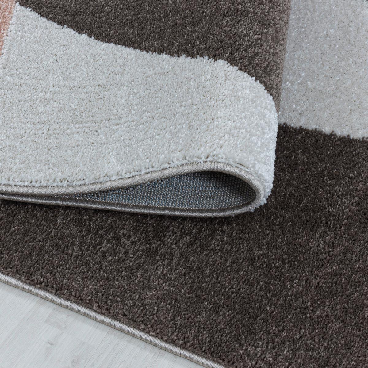 Webteppich Blau Naturfaser Efor 140x200 cm - Blau, Design, Textil (140/200cm)