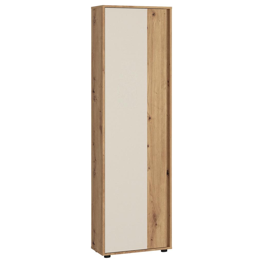 Garderobenschrank Caneva Kaschmir/Eiche Dekor B: 56cm