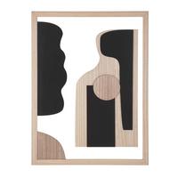 DEKORACE NA ZEĎ ASTRY A - Basics, kompozitní dřevo (60/80/2 cm)