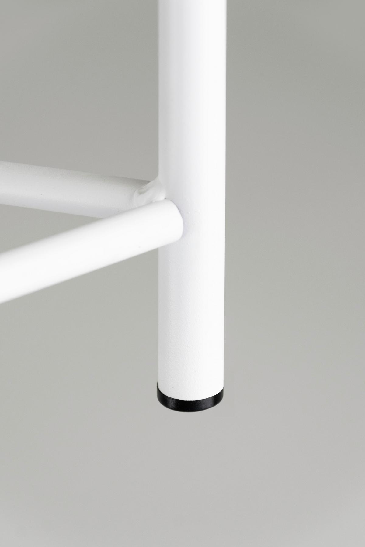 Blumenständer Aluminium Weiß Bxhxt: 27x75x27 Cm - Weiß, Basics, Metall (27/75/27cm)