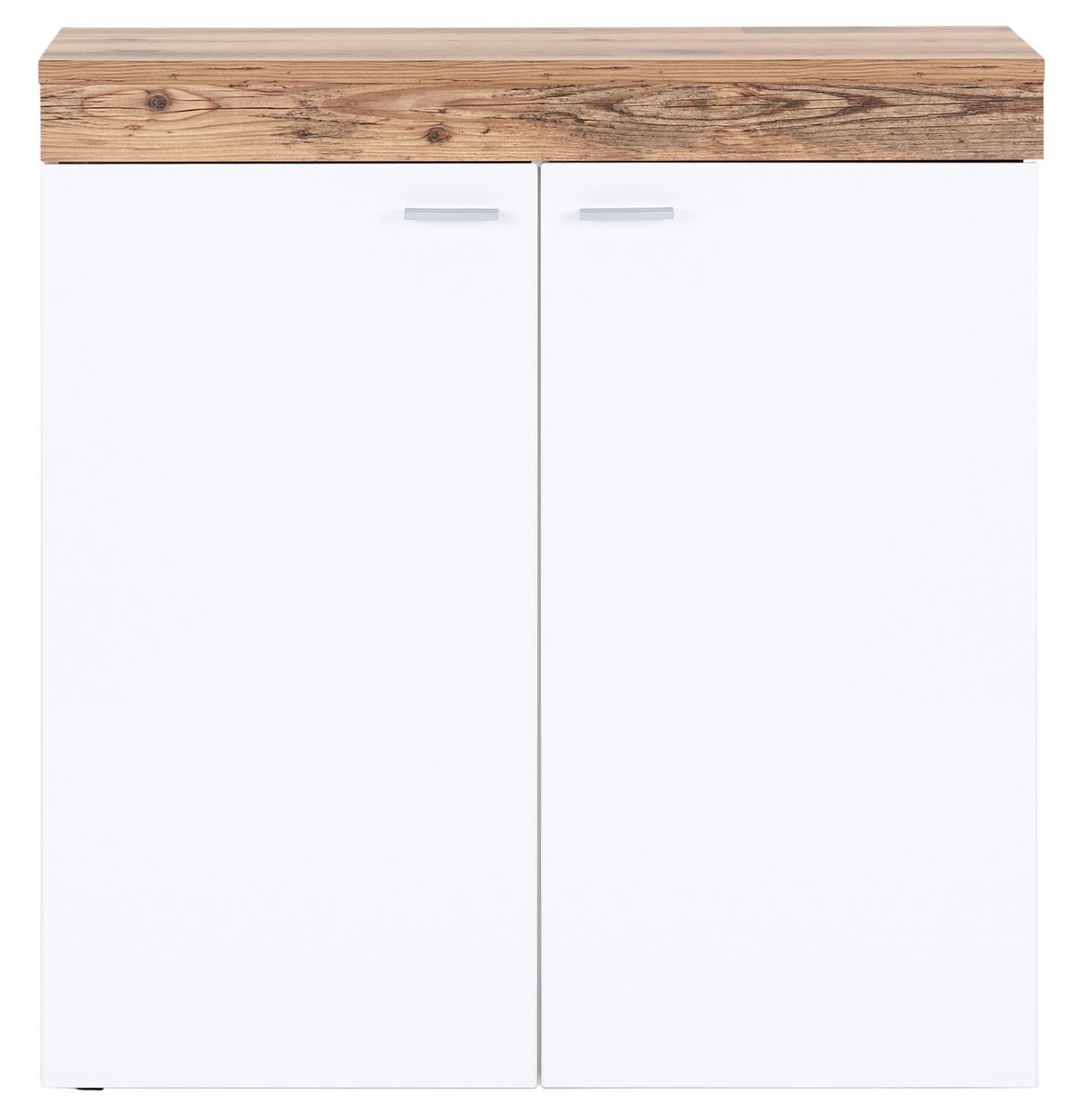 Kommode Mit Soft-close B: 90,1 Cm Henry, Weiß/alpin Lodg - MODERN, Holzwerkstoff (90,1/95,2/42,1cm)