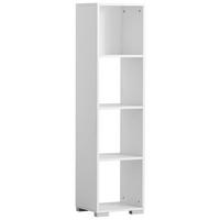 Aktenregal Niels Holzwerkstoff Weiß B: 36,3 cm - Weiß, MODERN, Holzwerkstoff (36,3/142,7/33cm) - MID.YOU