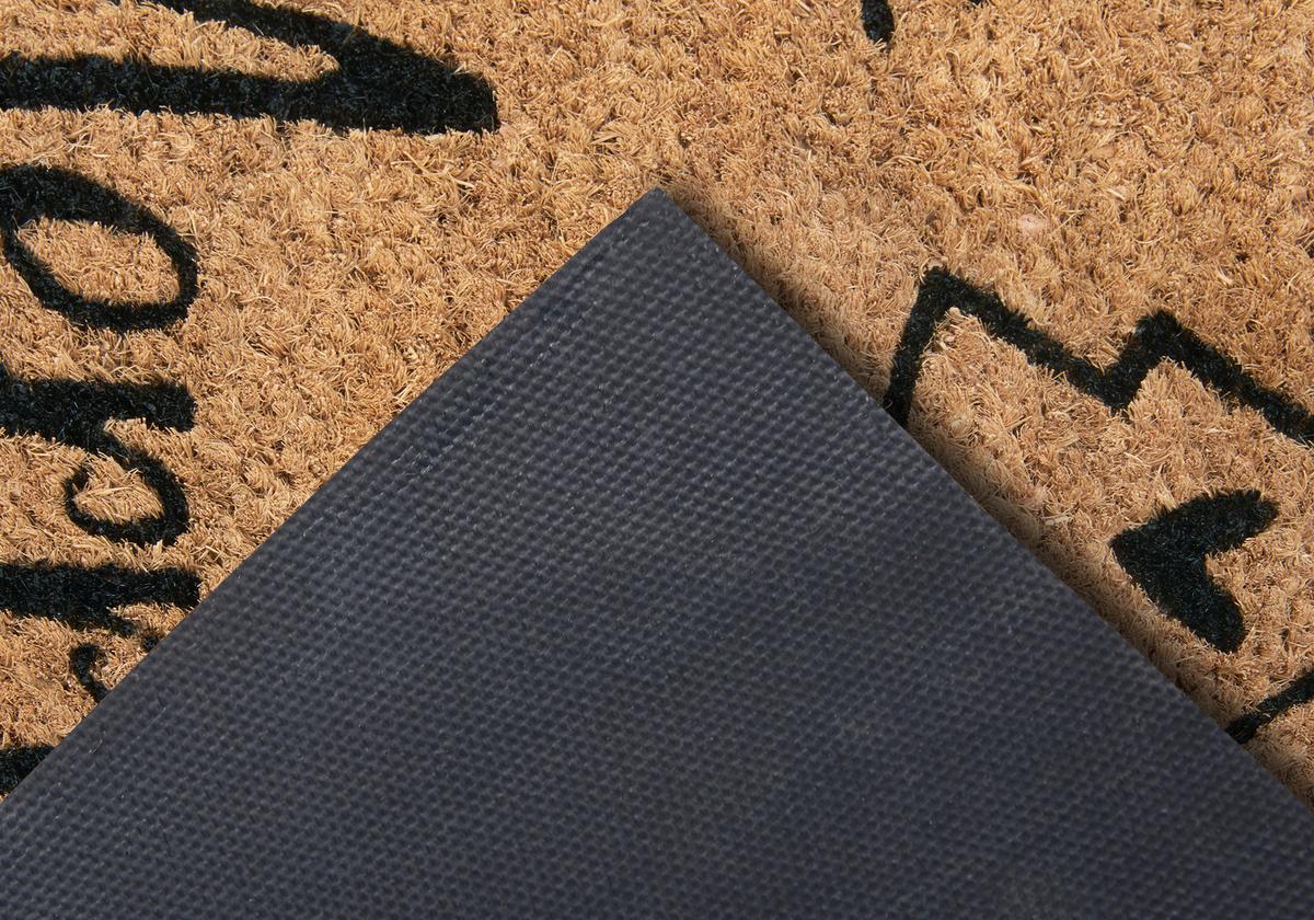 Kokosmatte Mix Mats Christmas Trees 45x75 - Hellbraun/Schwarz, Basics, Naturmaterialien (45/75cm) - Esposa