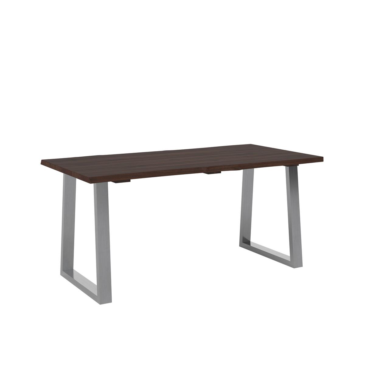 Záhradný stůl akáciea masiv MAURO 180x90cm - barvy vlašských ořechů, Moderní, kov/dřevo (180/90/77cm) - Bessagi Garden