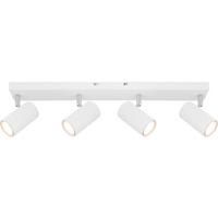 BODOVÉ SVIETIDLO WITMO2 - biela/chrómová, Modern, kov (56/6/12cm) - Mömax