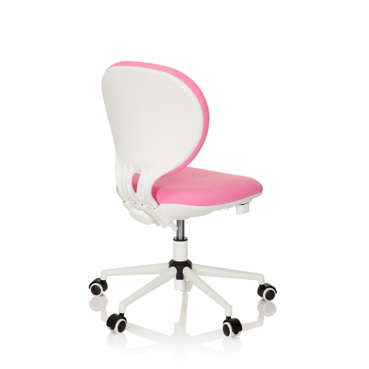 Jugenddrehstuhl Kid Vivo Stoff Pink - Pink, Basics, Kunststoff (43/82-95/56cm) - MID.YOU