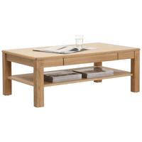 Couchtisch Mit Lade Teilmassiv Sena Eichefarben - Eichefarben, Design, Holz/Holzwerkstoff (115/42/65cm) - Livetastic