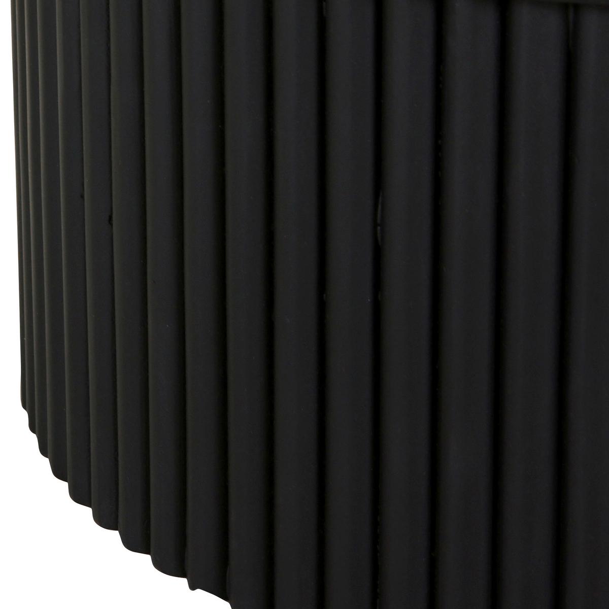 Konzola TIFFY s úložným priestorom - čierna/farba duba, Modern, drevo/kompozitné drevo (130/76/40cm) - Mömax