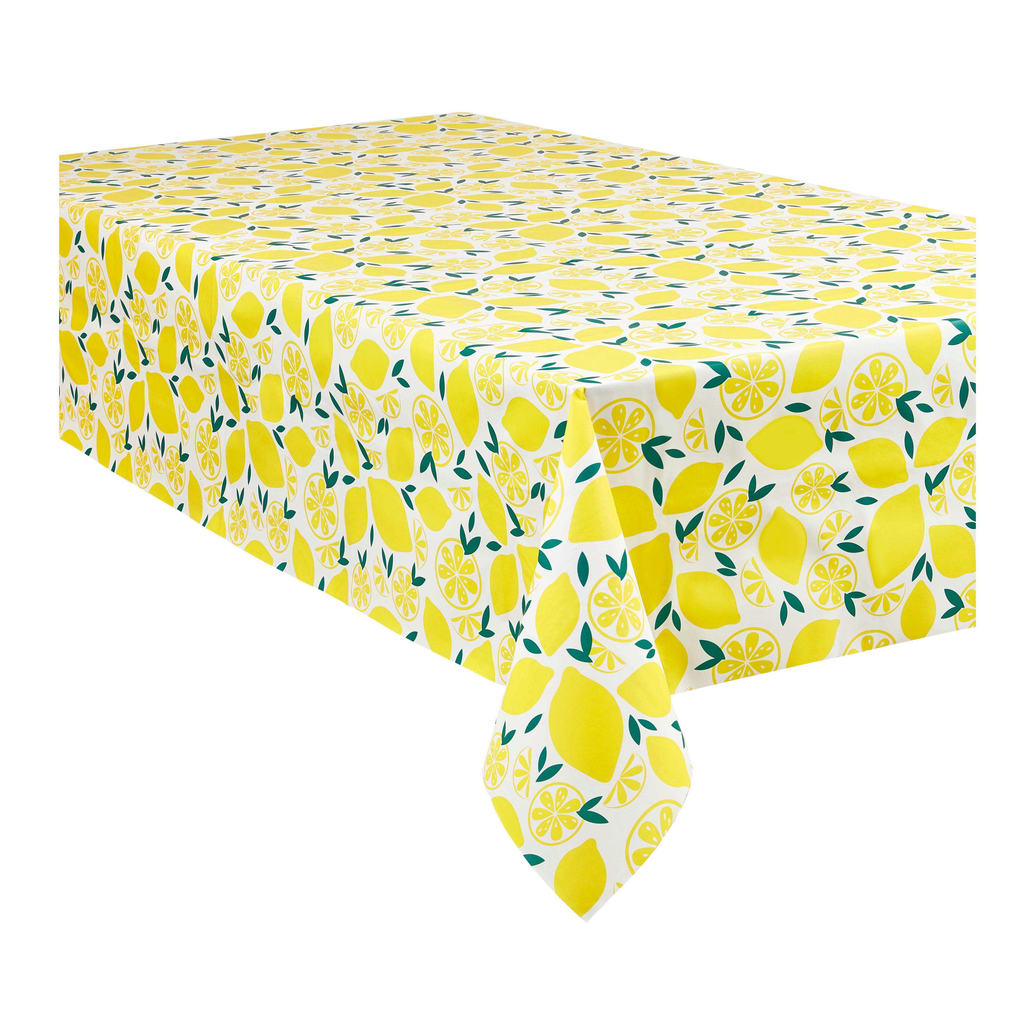 UBRUS PETRA - bílá/zelená, textil (140/240cm) - Mömax