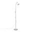 Stojacia Lampa Mauro - biela, Moderný, kov (19/145cm) - Modern Living Stojacia Lampa Mauro - biela, Moderný, kov (19/145cm) - Modern Living