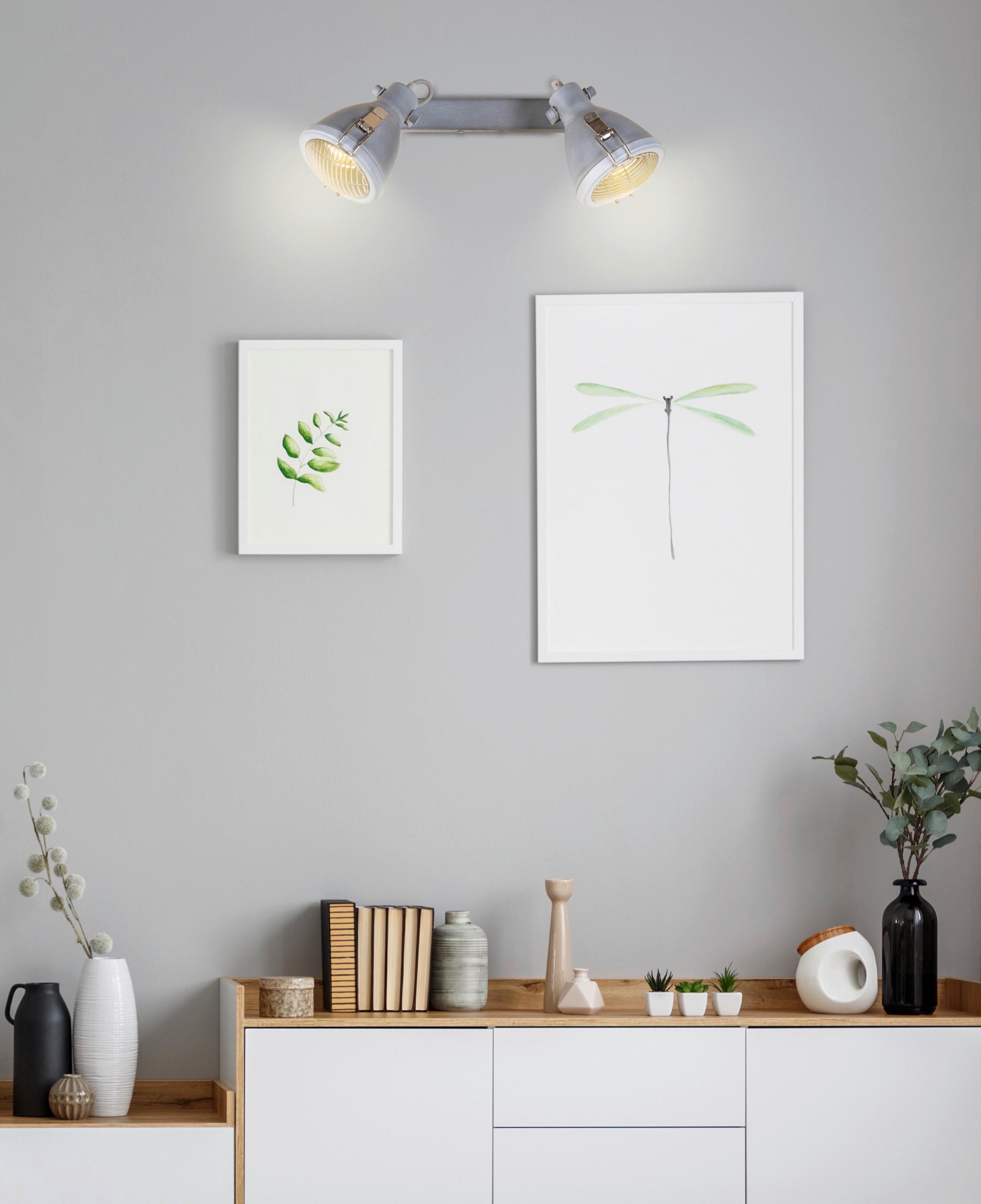 Strahler 92-71118 Crodo - Grau, Trend, Metall (45/11/19cm)