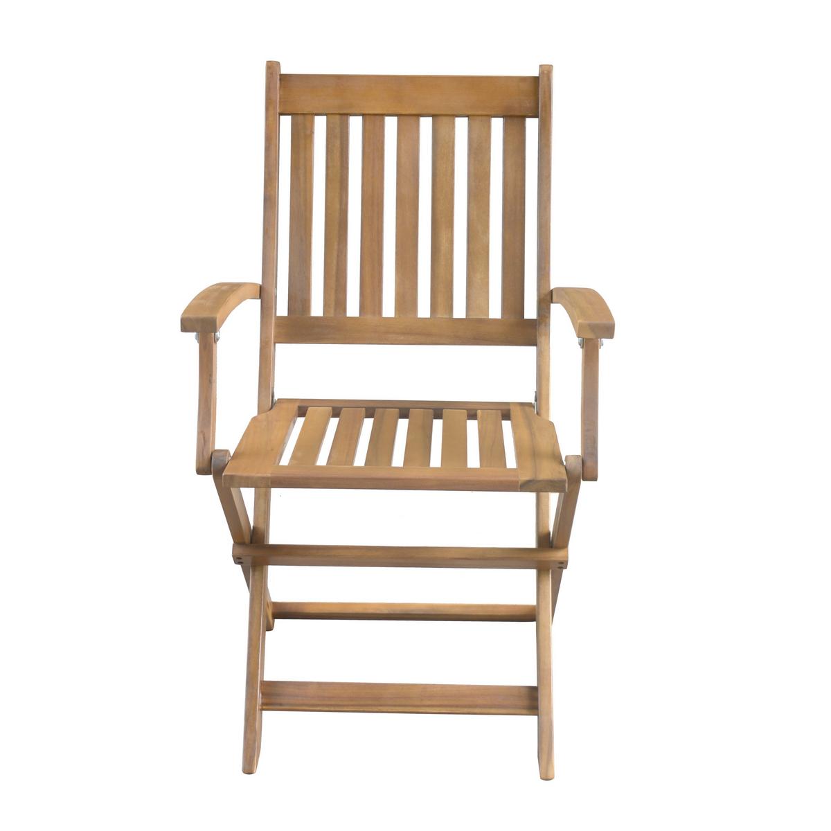 Sitzgruppe Boston 7-teilig, aus Akazienholz - Akaziefarben, Basics, Holz (160/85/74cm)