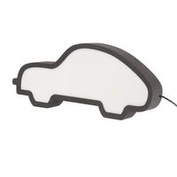 Kindertischleuchte 41-10650 Car - Schwarz, Basics, Holzwerkstoff/Kunststoff (35/3.5/14cm)