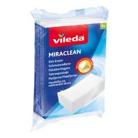 Schwamm Miraclean 4er-Packung - Weiß, Basics, Kunststoff - Vileda