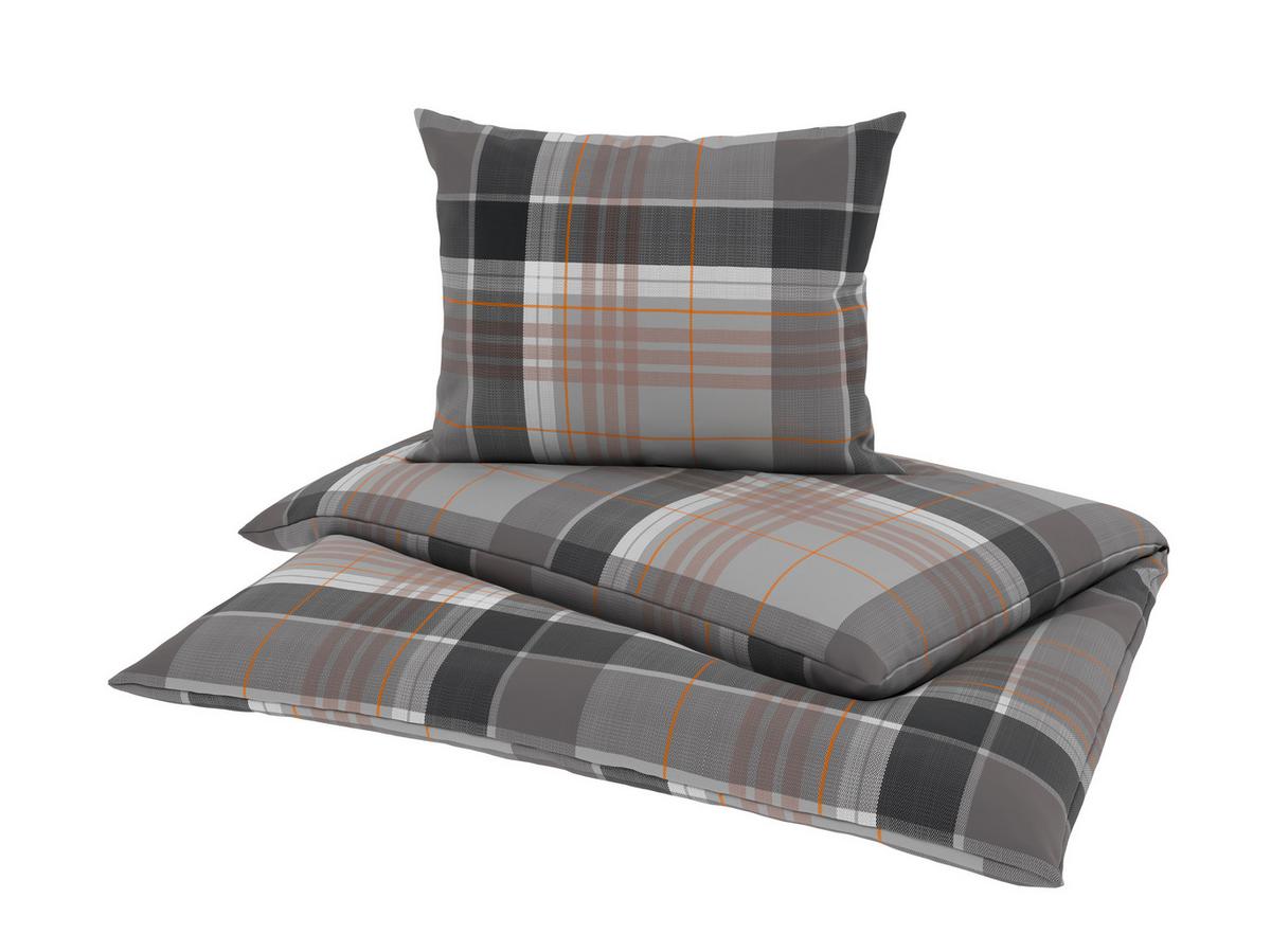 Ágyneműhuzat-garnitúra Yasmin - antracit, Modern, textil - Luca Bessoni