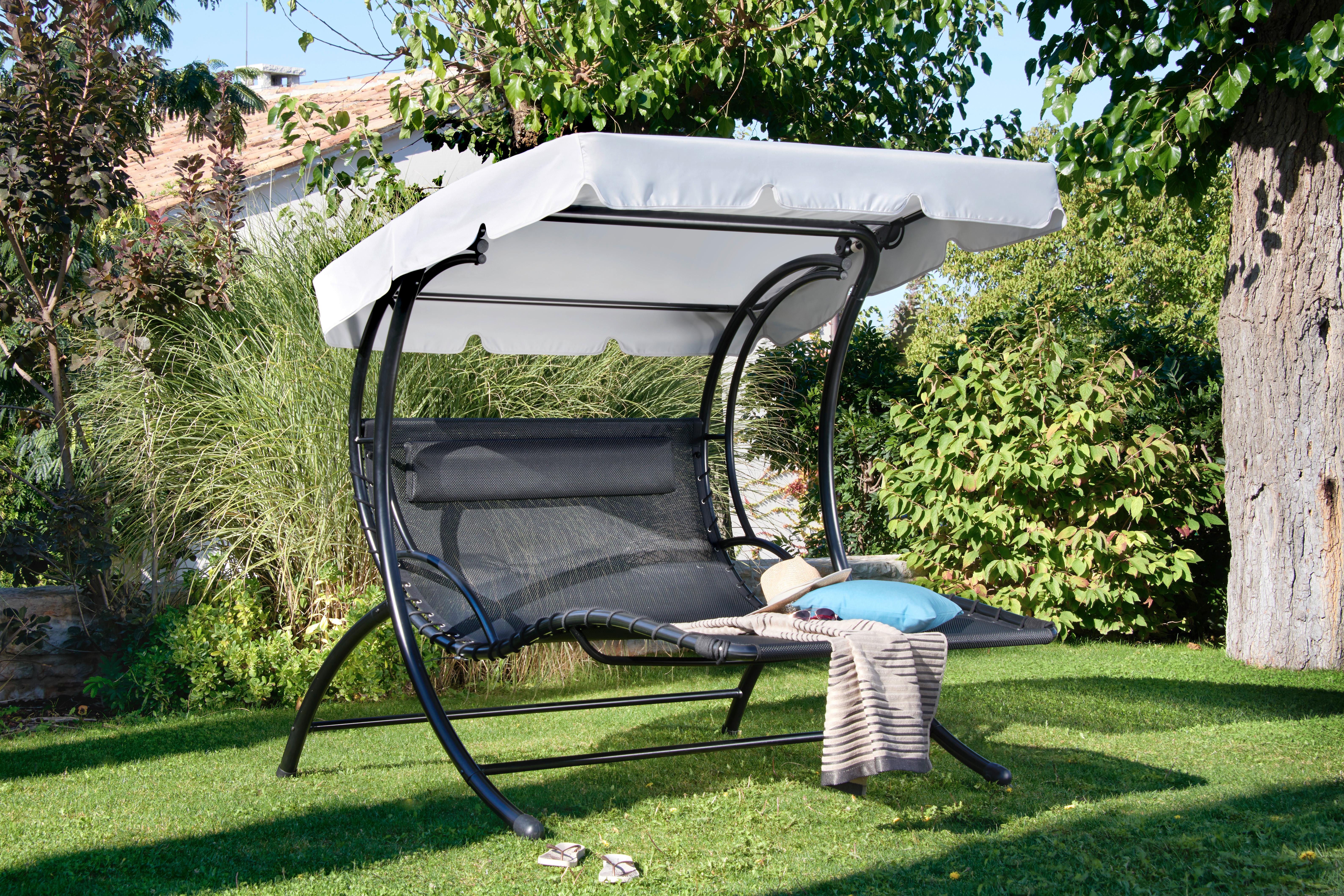 Schaukelliege mit Sonnendach Monaco