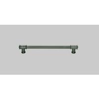 Griff Edelstahlfarben Schwarz Griffe - Edelstahlfarben/Schwarz, MODERN, Metall - Vertico