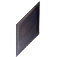 čalúnený panel 2ks, 30x59cm rovnobežník, antracitová - antracitová, Basics, textil (29,5/59/4cm) - MID.YOU