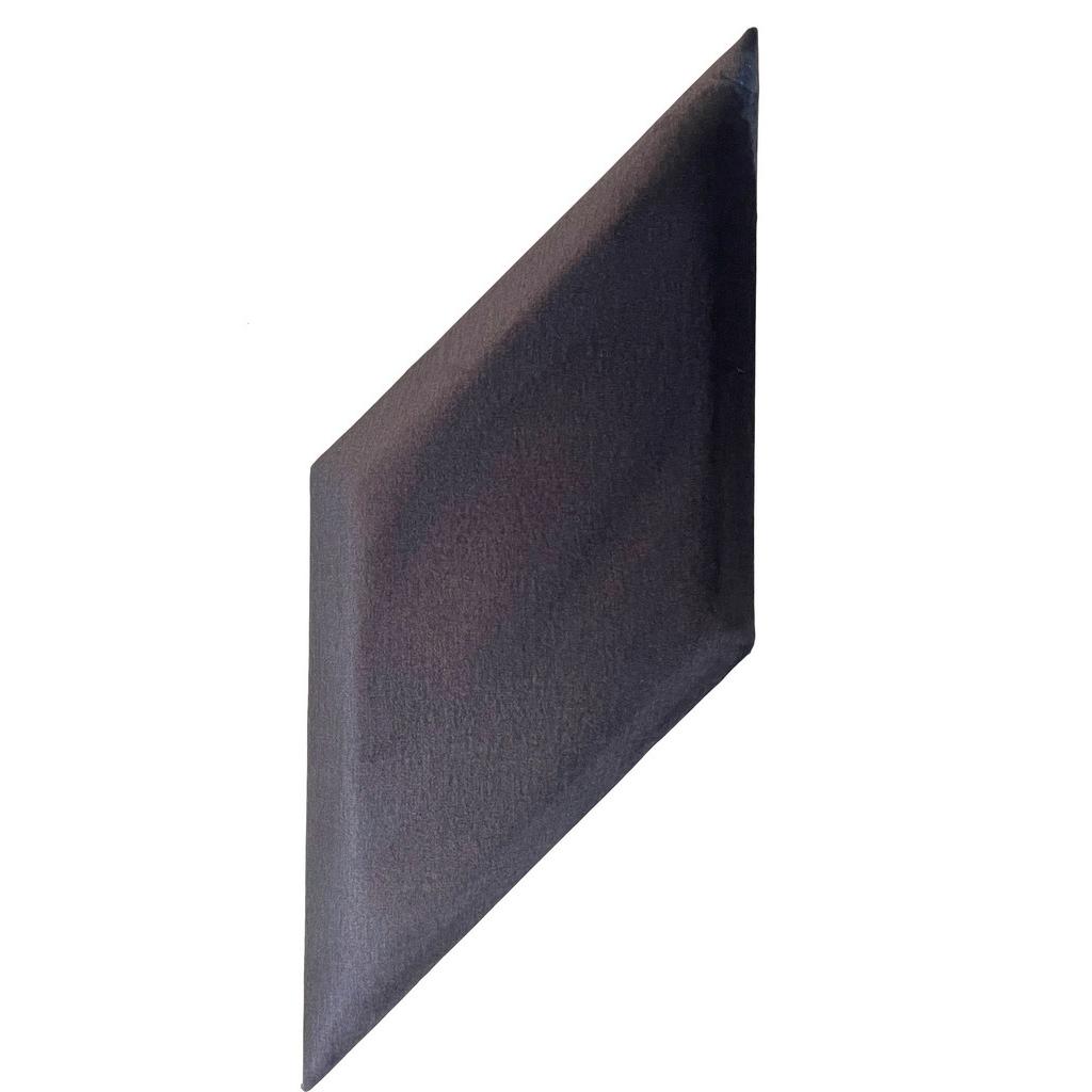 Polsterpaneel 2er-set 29,5x59 Trapezfömig, Anthrazit