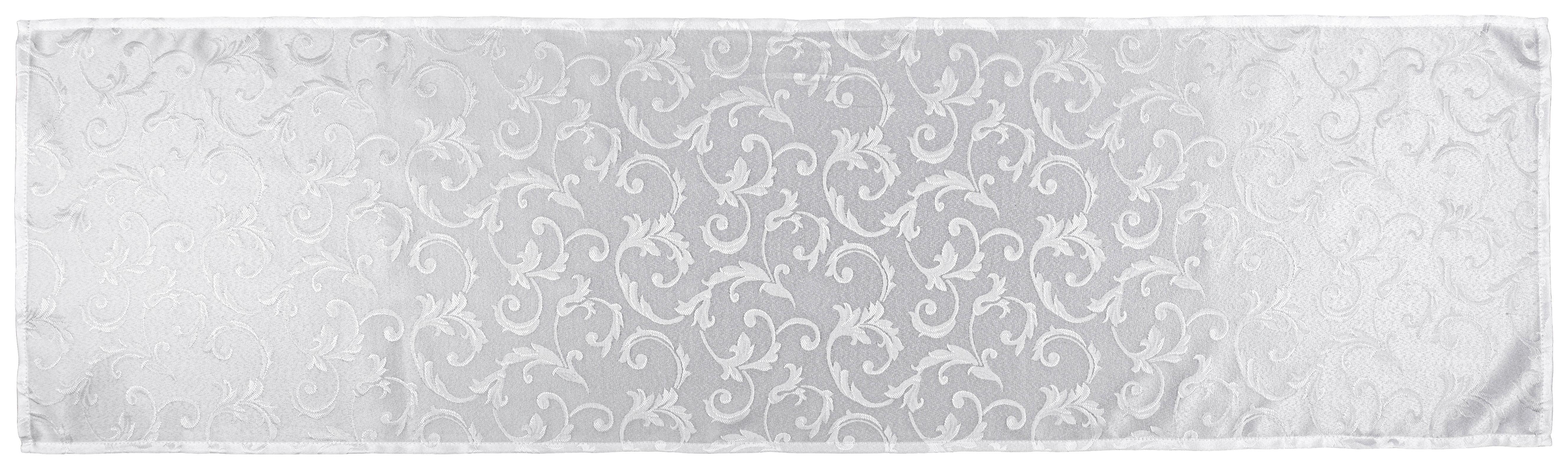 Tischläufer Anita - Weiß, MODERN, Textil (40/140cm) - Luca Bessoni