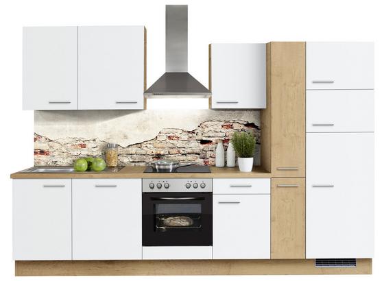 Küchenblock Ip1200 - Eichefarben/Weiß, Design, Holzwerkstoff (310cm) - Impuls Küchenblock Ip1200 - Eichefarben/Weiß, Design, Holzwerkstoff (310cm) - Impuls