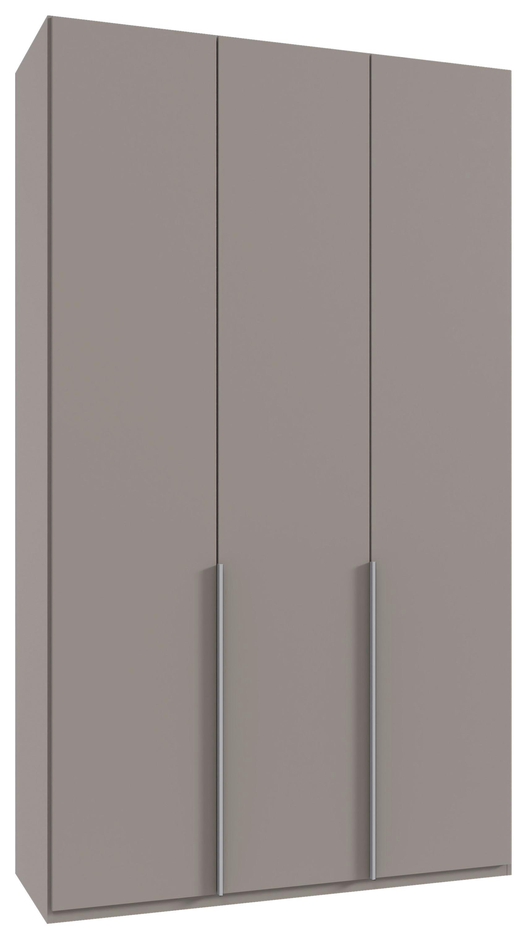 Drehtürenschrank New York Grau/Sahara B: 135 cm - Grau/Sahara, MODERN, Holzwerkstoff (135/236/58cm) - MID.YOU