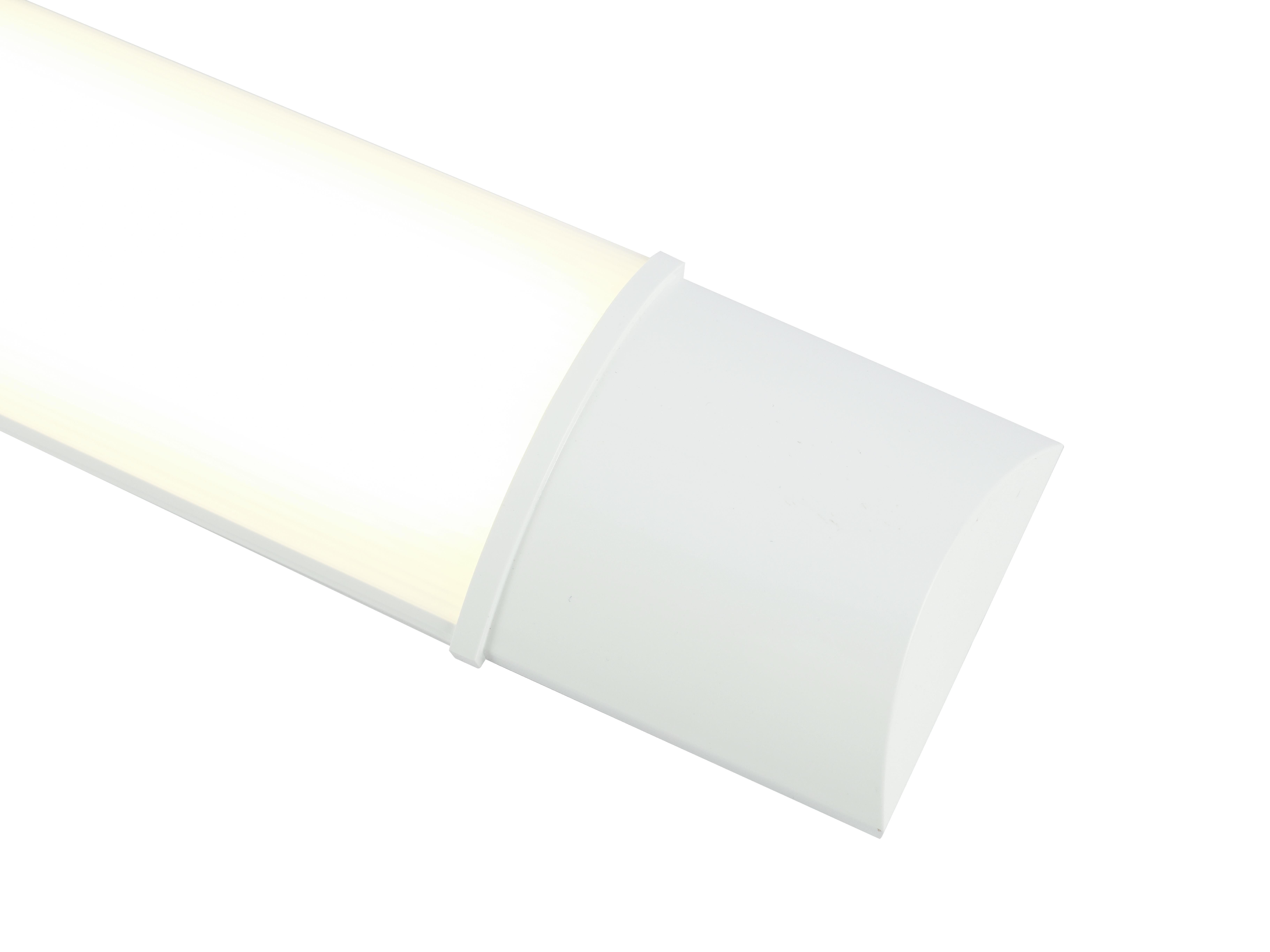Unterbauleuchte 1x Led 30w Weiß Flach 230v - Opal/Weiß, Basics, Kunststoff (90/7,4/2,4cm) - Globo