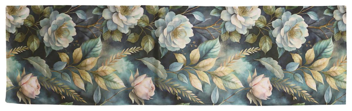 Tischläufer Leana - Multicolor, ROMANTIK / LANDHAUS, Textil (40/140cm) - James Wood