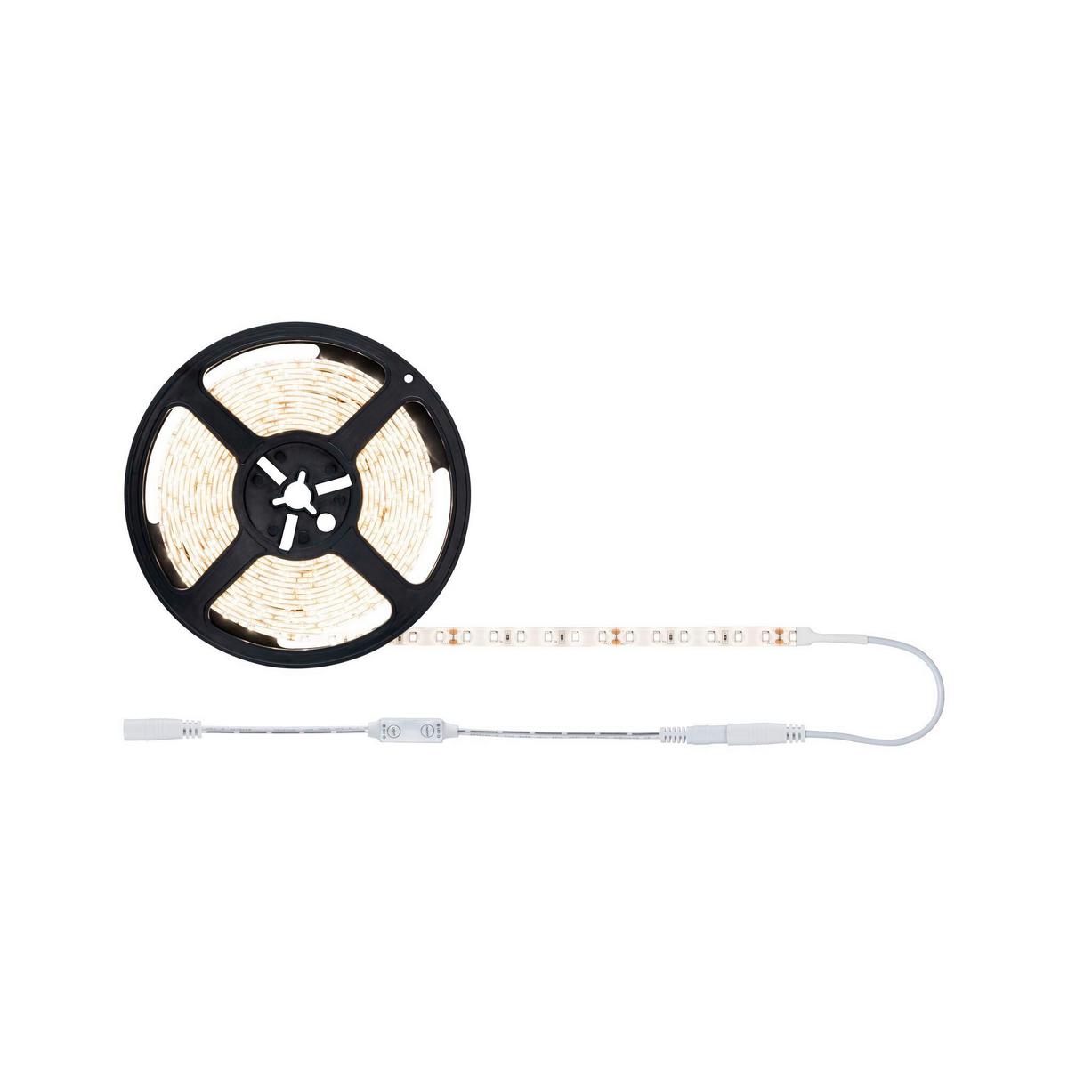 Led-streifen L: 5 M Dimmbar - Weiß, Basics, Kunststoff (500cm) - Paulmann