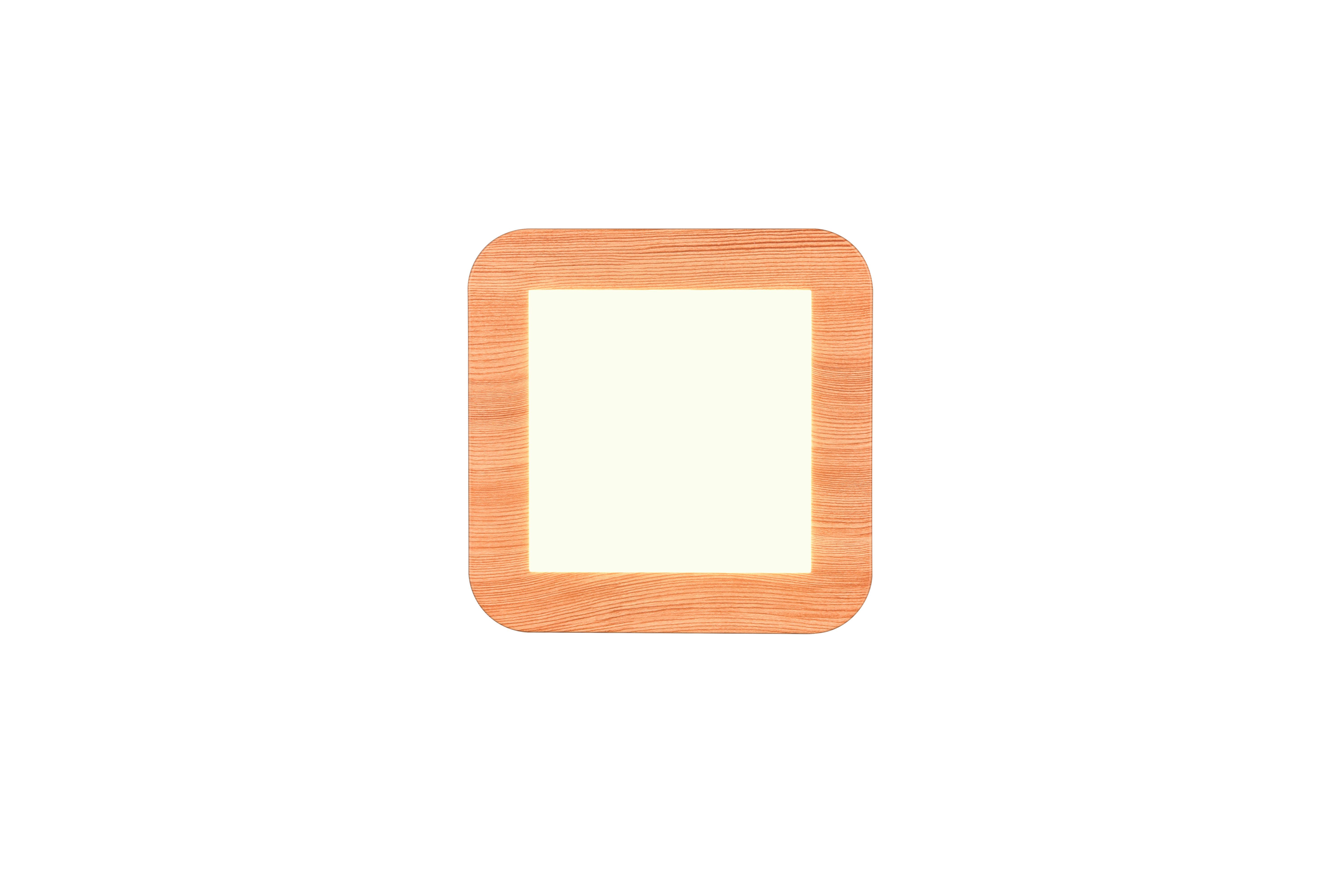 LED-Deckenleuchte R62931035 Camillus L: 17 cm - Naturfarben/Weiß, KONVENTIONELL, Kunststoff (17/3/17cm)