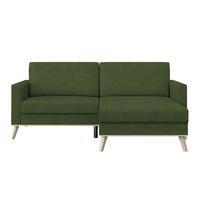 Ecksofa Carini - Eichefarben/Creme, Basics, Textil (222/152cm)