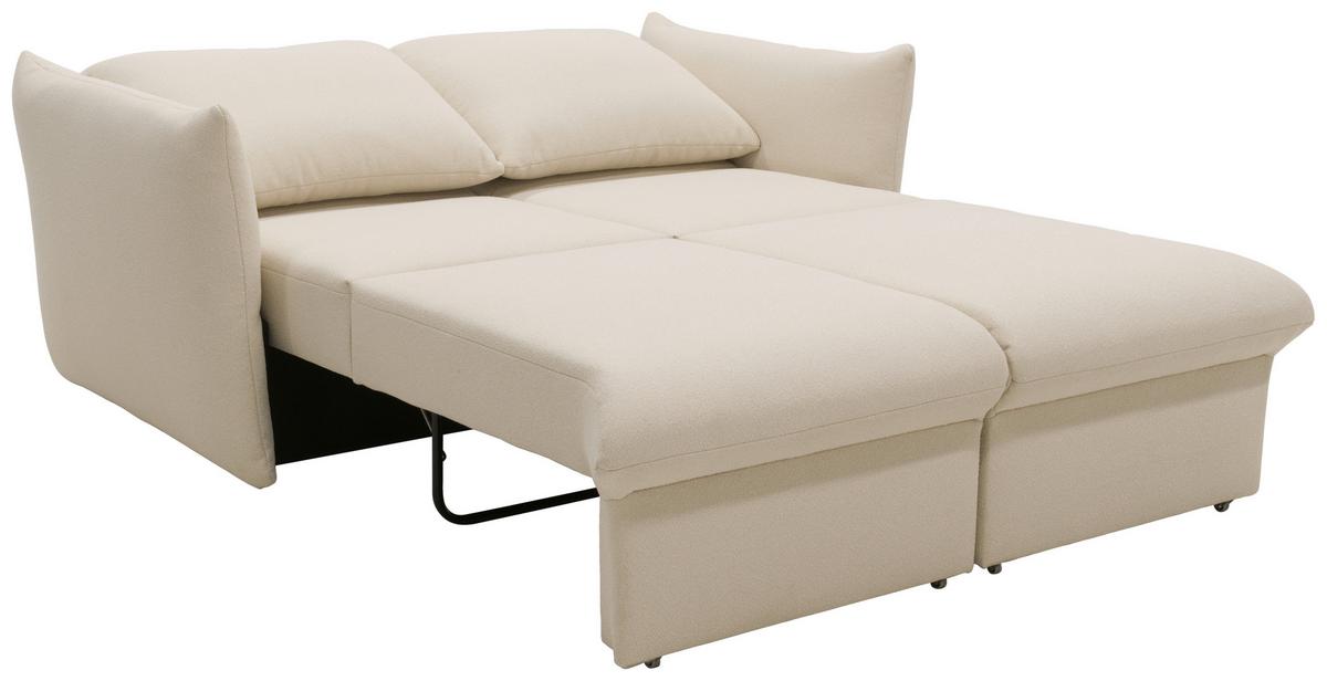 2-Sitzer-Sofa Looks Creme B: 180 cm - Creme, Design, Textil (180/100/97cm) - LOOKS by W.Joop