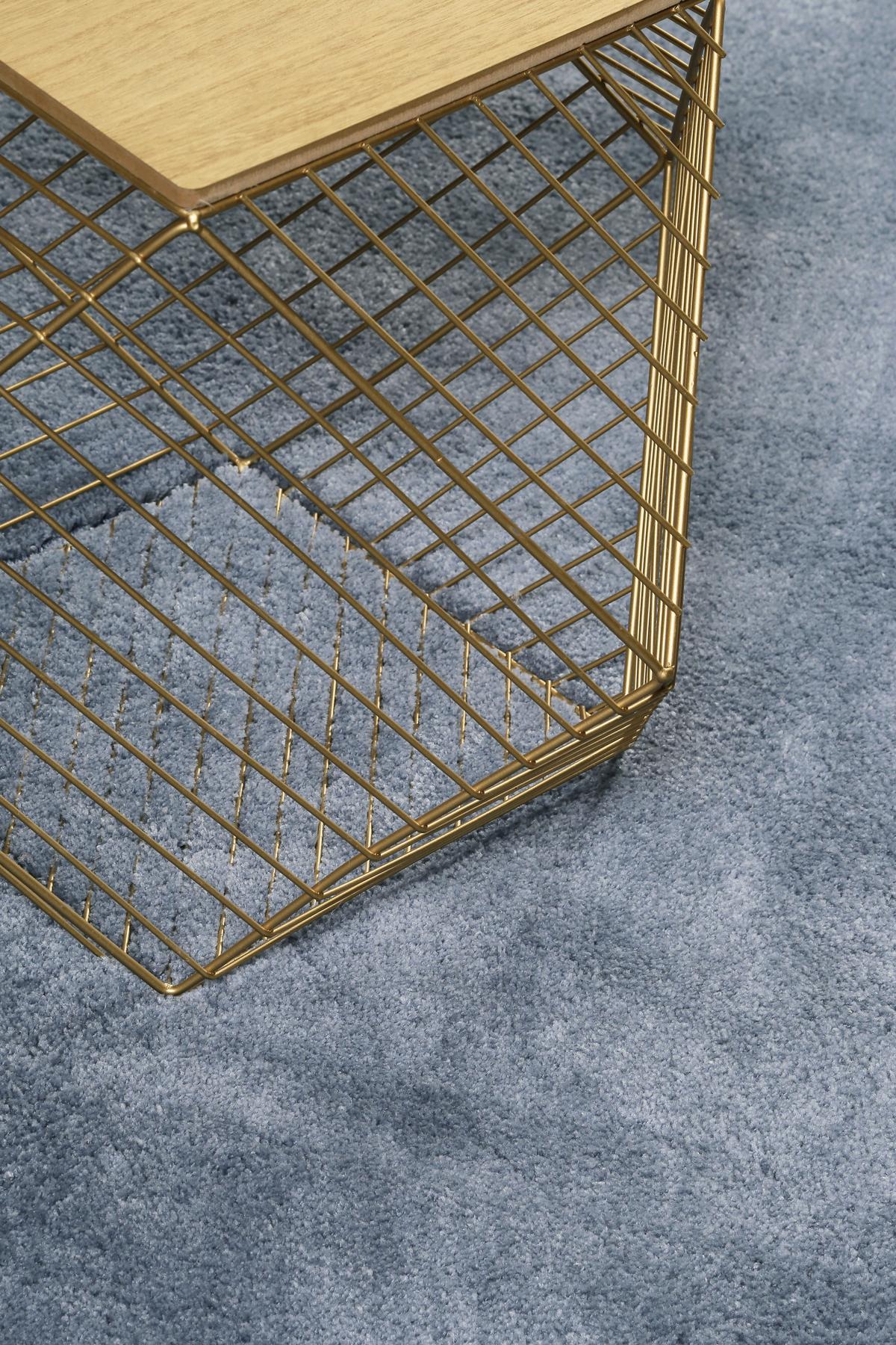 Hochflor Teppich Blau/Grau Relaxx 120x170 cm - Blau/Grau, Basics, Textil (120/170cm) - Esprit