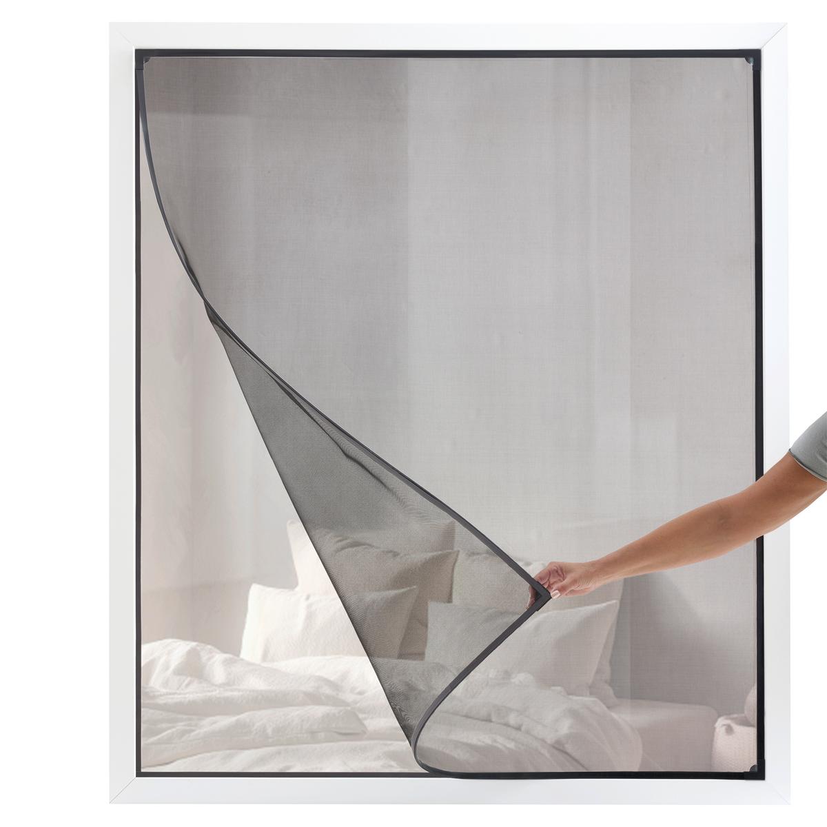 SÍŤ PROTI HMYZU DO OKEN MAGNETFENSTER - antracitová, textil (130/150cm) - Mömax
