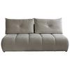 Schlafsofa Milo, Hellgrau B: 209 cm - Creme/Hellgrau, Design, Holz/Holzwerkstoff (209/100/103cm) - MID.YOU