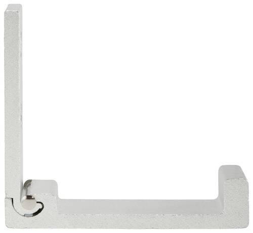 VEŠIAKOVÝ HÁČIK MAX -SB- - strieborná, kov (3/8/2cm) - Mömax