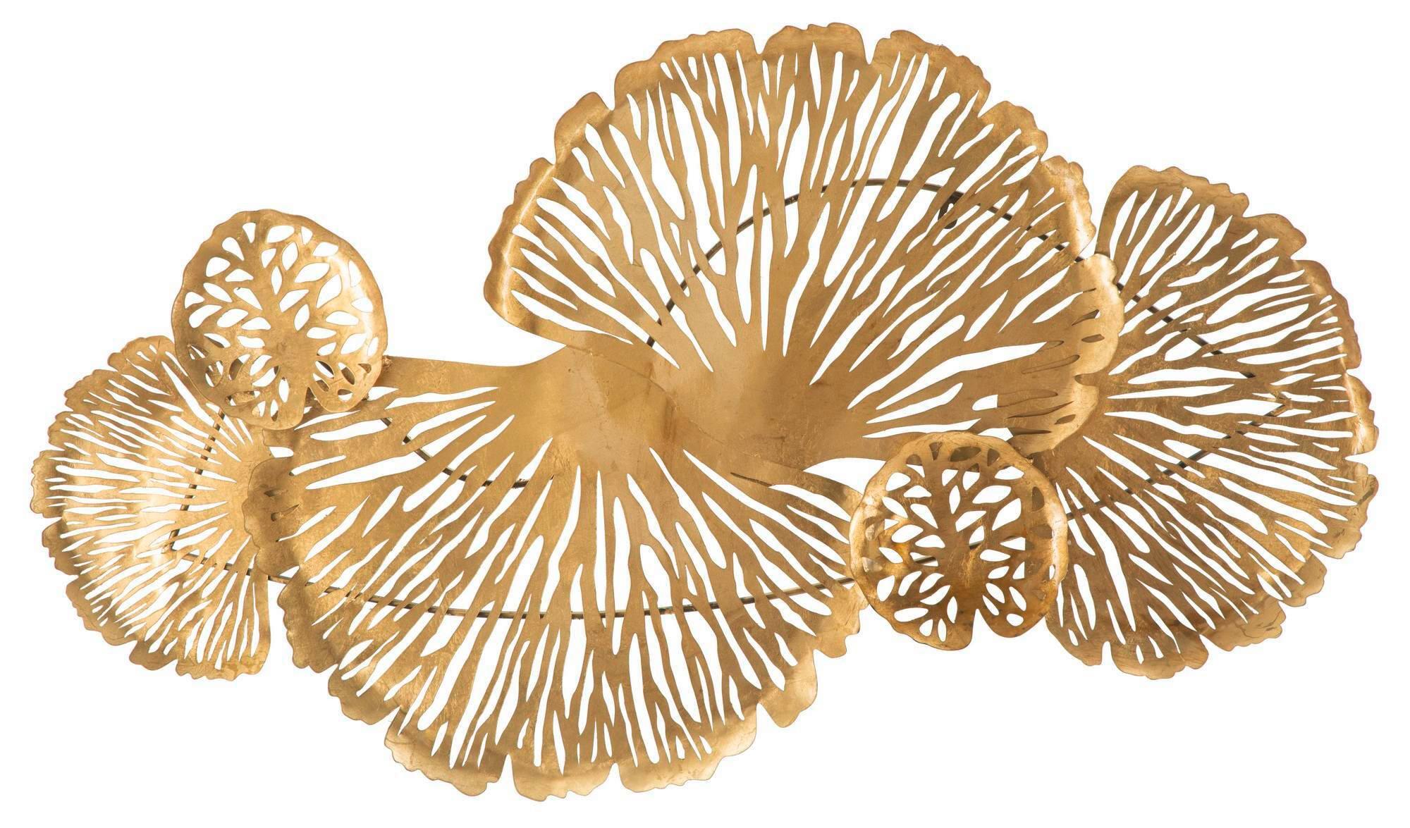 Wanddeko Vertica Goldfarben B: 115 Cm - Goldfarben, Basics, Metall (115/64/5cm)