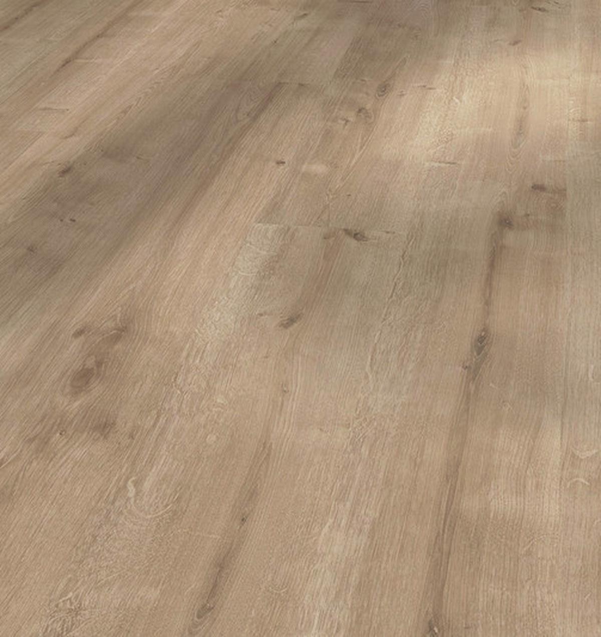 Laminatboden Eiche Geschliffen Seidenmatt - Hellbraun/Eichefarben, KONVENTIONELL, Holzwerkstoff (128,5/19,4/0,8cm) - Parador