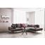 Sedacia Súprava Livio - sivá, Moderný, textil (293/90/225cm) - Premium Living Sedacia Súprava Livio - sivá, Moderný, textil (293/90/225cm) - Premium Living
